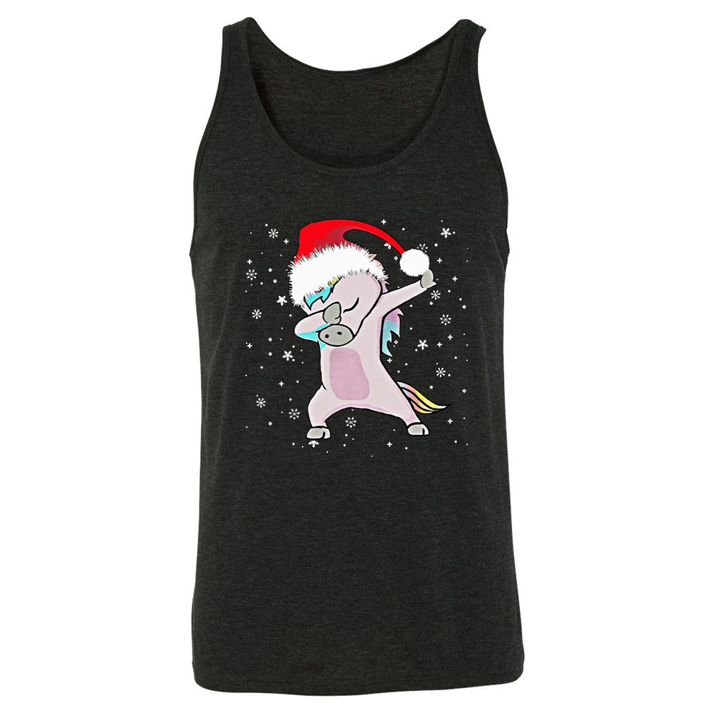 Unisex Jersey Tank - 6ZQLA3K5 - Charcoal Black Triblend - 5