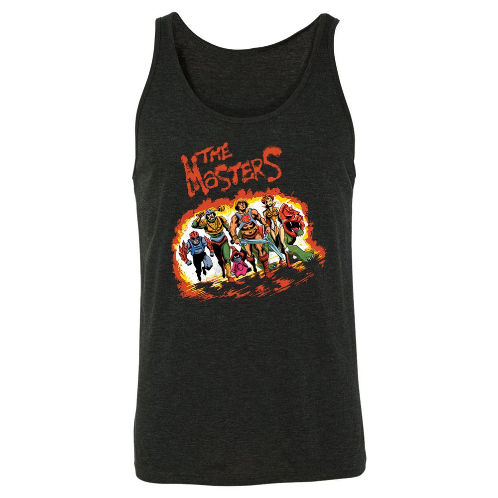 Unisex Jersey Tank - FTFGCY14 - Charcoal Black Triblend - 5