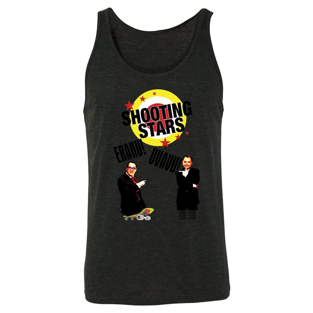 Unisex Jersey Tank - H6N7Y59M - Charcoal Black Triblend - 5