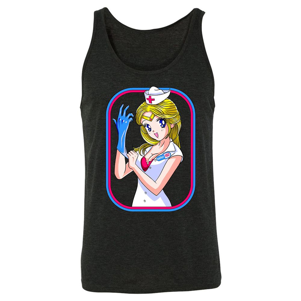 Unisex Jersey Tank - AEKV5A5T - Charcoal Black Triblend - 5