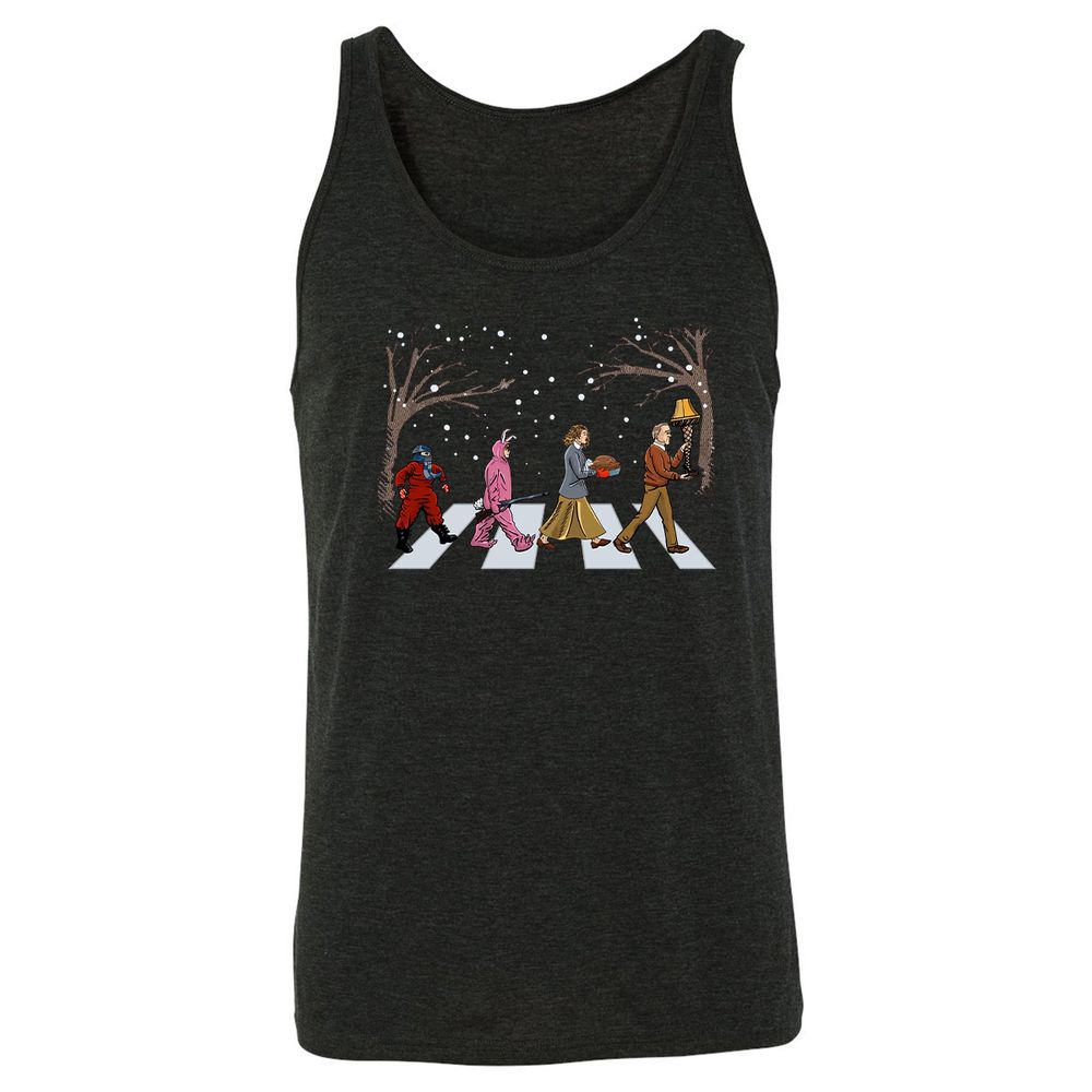 Unisex Jersey Tank - P9HX2YUV - Charcoal Black Triblend - 5