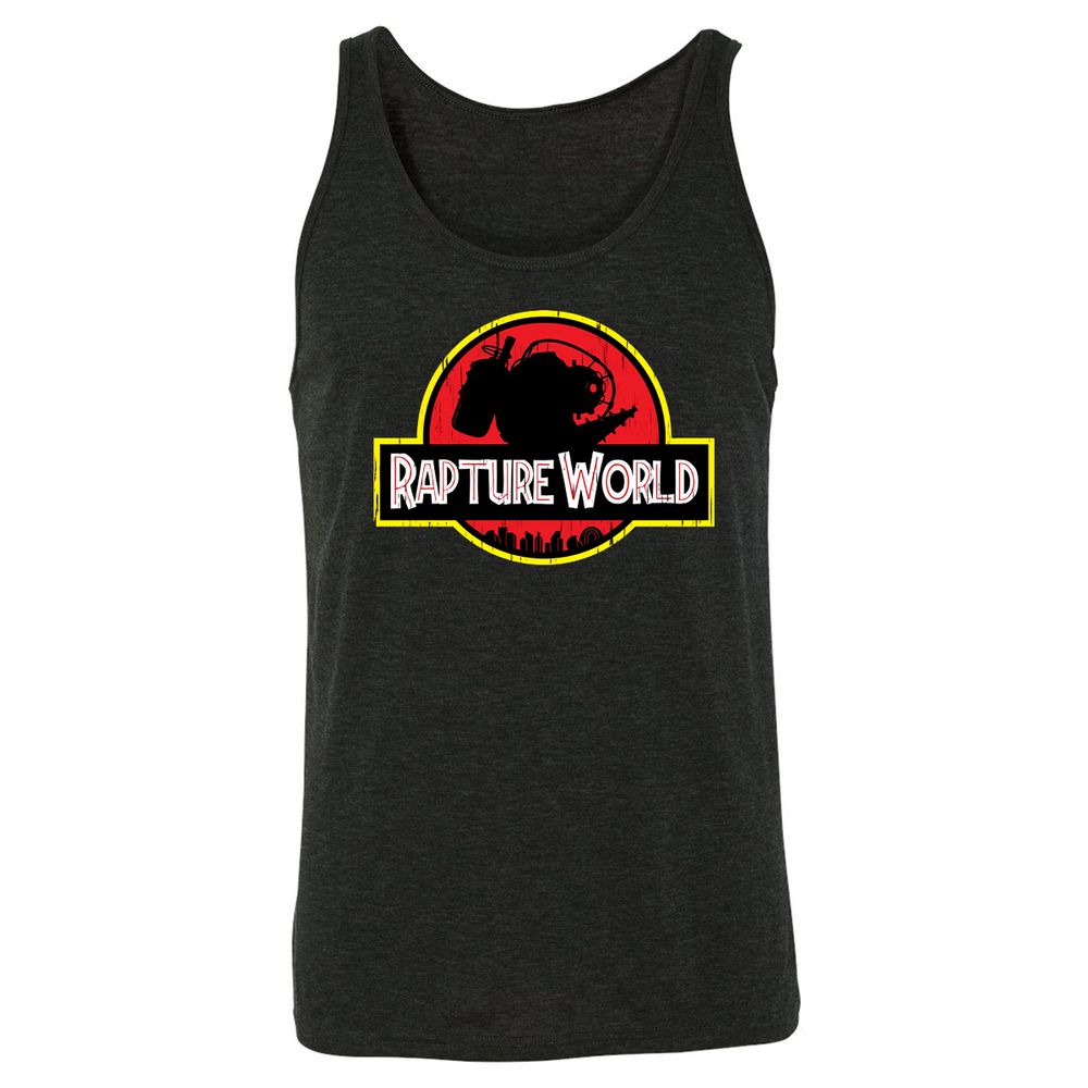 Unisex Jersey Tank - LQJP6BK1 - Charcoal Black Triblend - 5