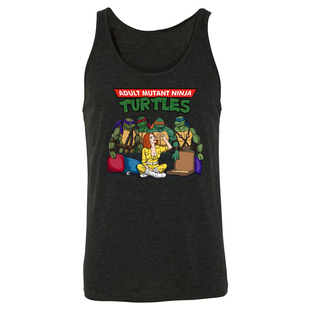 Unisex Jersey Tank - 28TPRWB4 - Charcoal Black Triblend - 5