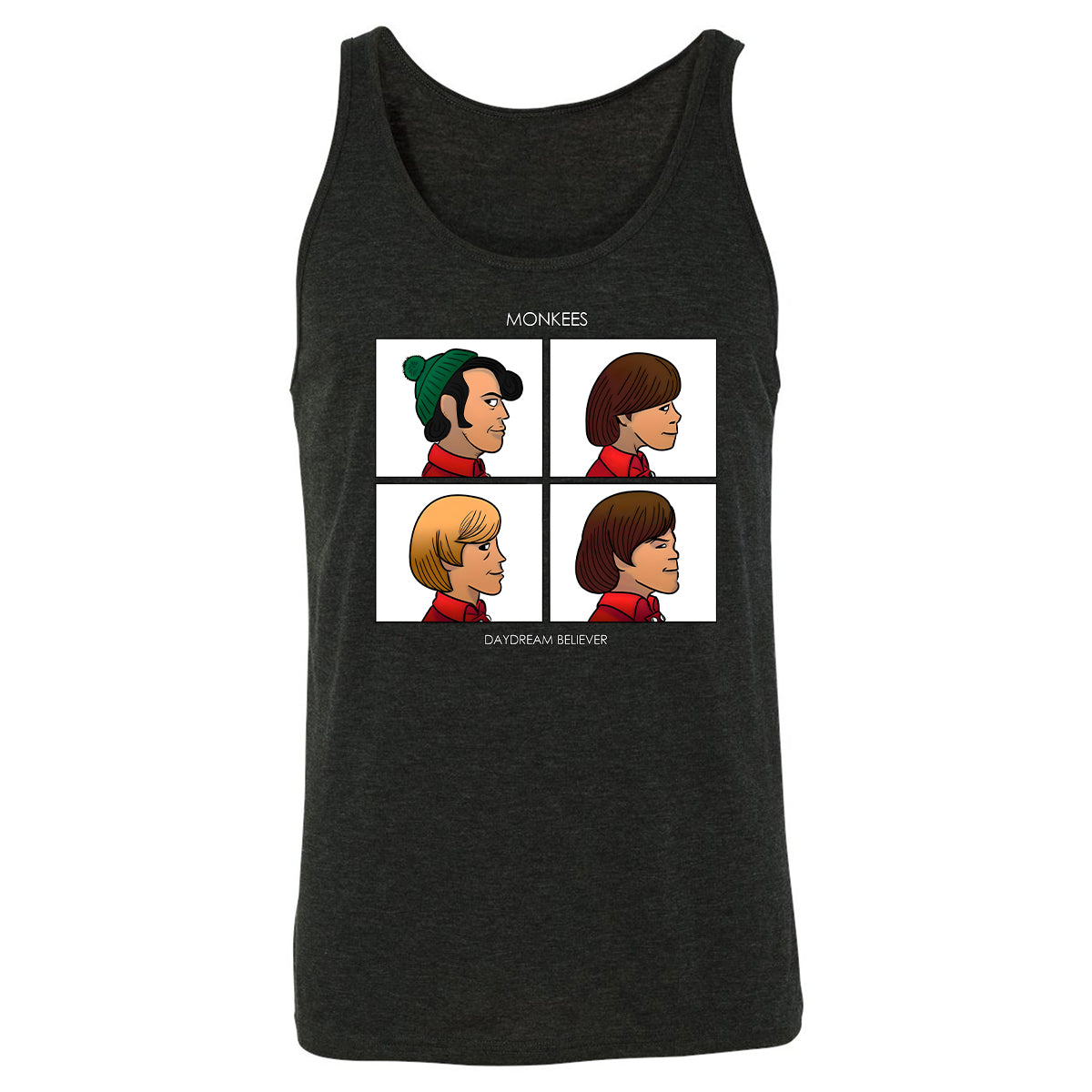 Unisex Jersey Tank - 8UM6ULSB - Charcoal Black Triblend - 5
