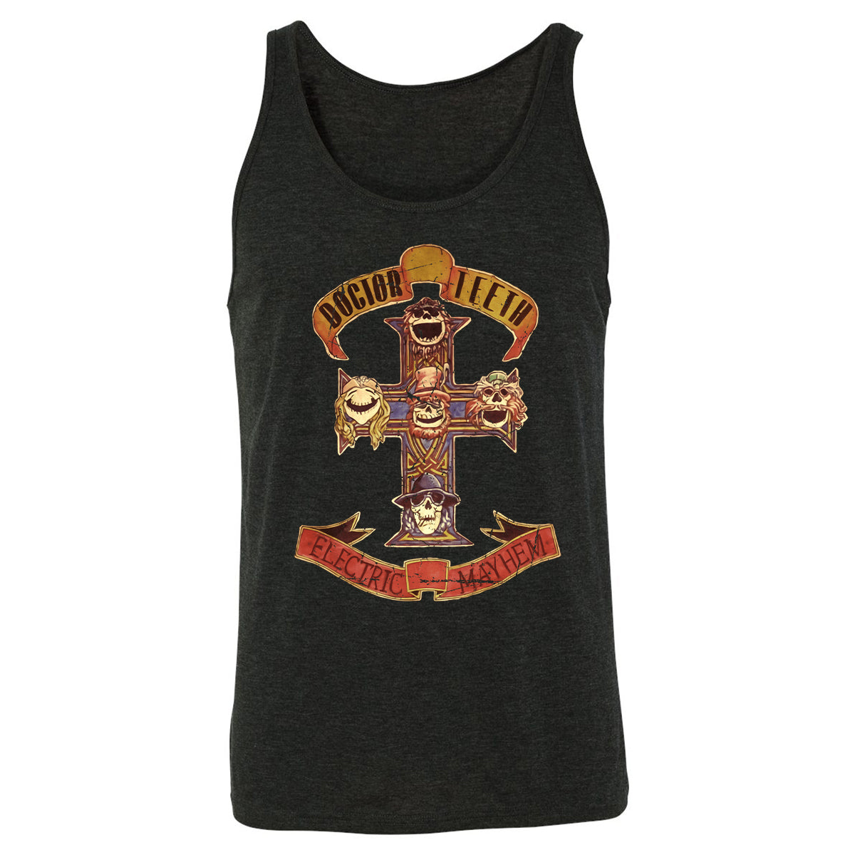 Unisex Jersey Tank - VKQQ2FC5 - Charcoal Black Triblend - 5