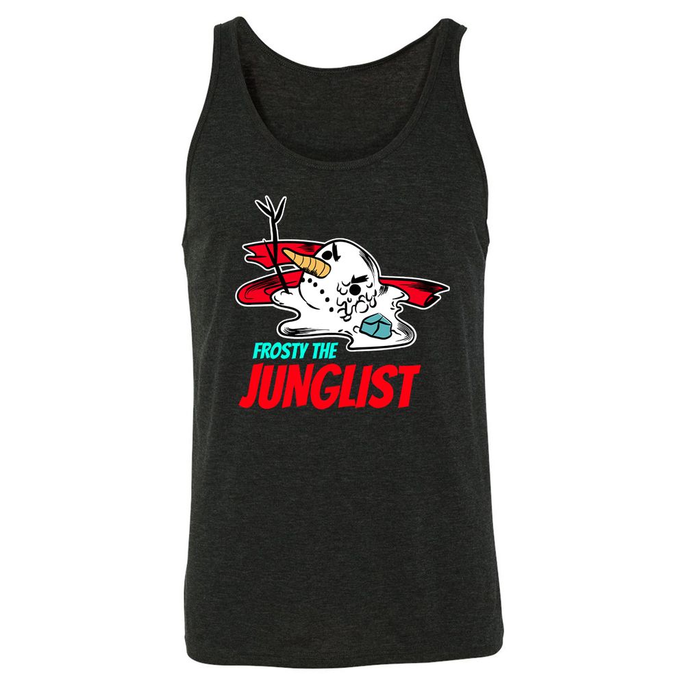 Frosty the Junglist - Charcoal Black Triblend - 5