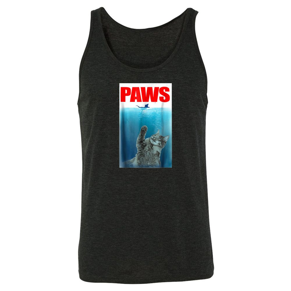 Unisex Jersey Tank - CSXPQUSM - Charcoal Black Triblend - 5