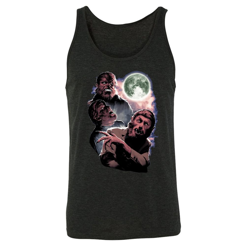 Unisex Jersey Tank - 5XCT9ELM - Charcoal Black Triblend - 5