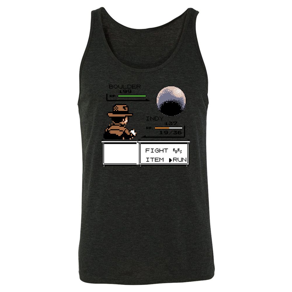 Unisex Jersey Tank - BDZE3RRG - Charcoal Black Triblend - 5