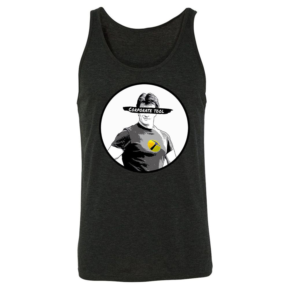 Unisex Jersey Tank - K9EVSJEK - Charcoal Black Triblend - 5