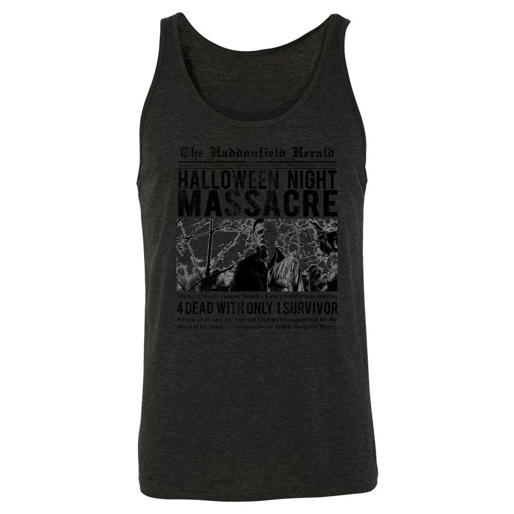 Unisex Jersey Tank - 23HCGKXQ - Charcoal Black Triblend - 5