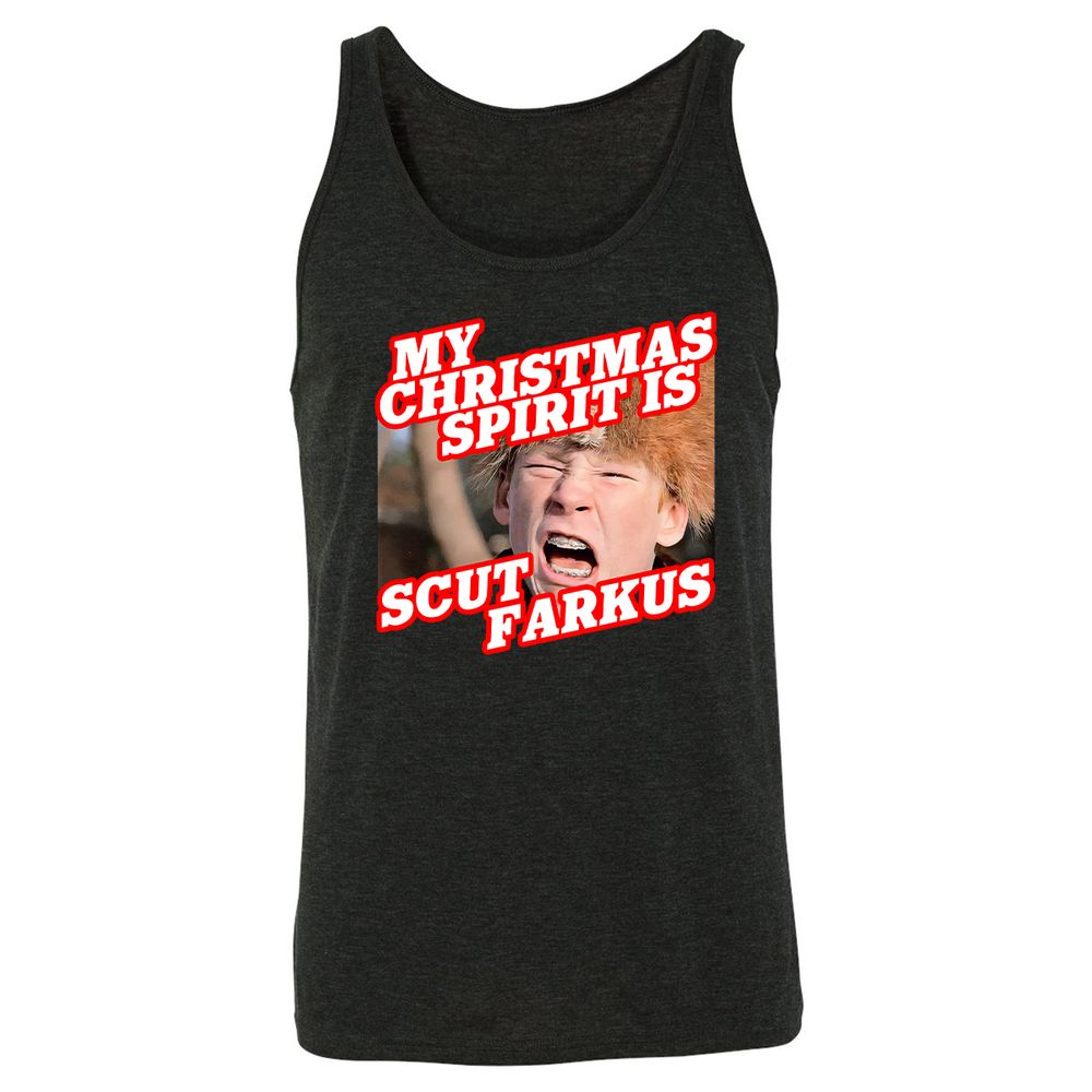 Unisex Jersey Tank - GWJRWVJW - Charcoal Black Triblend - 5