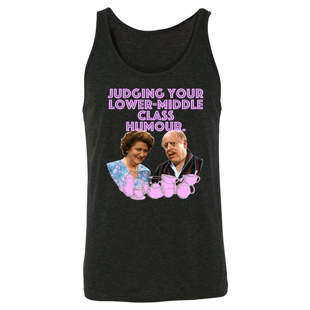 Unisex Jersey Tank - 4V7FM26S - Charcoal Black Triblend - 5