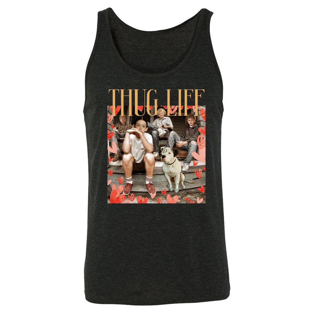 Unisex Jersey Tank - C3RBHKD7 - Charcoal Black Triblend - 5
