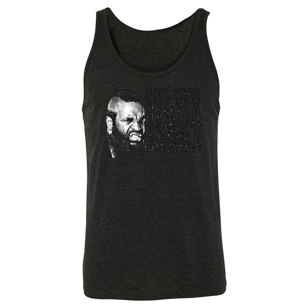 Unisex Jersey Tank - 4SR2R9XW - Charcoal Black Triblend - 5