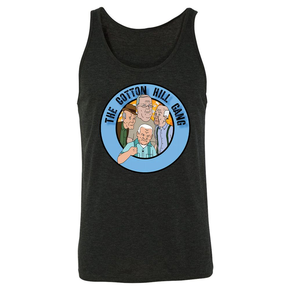 Unisex Jersey Tank - SB7RUMFL - Charcoal Black Triblend - 5