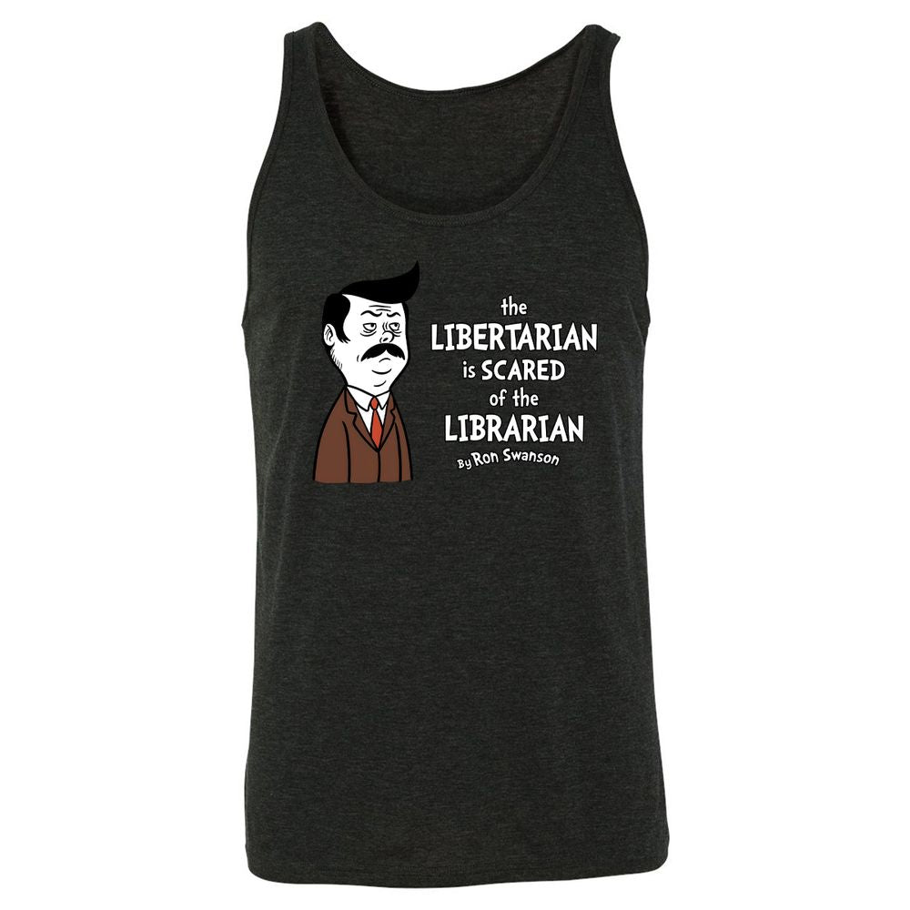 Unisex Jersey Tank - S45R4L11 - Charcoal Black Triblend - 5