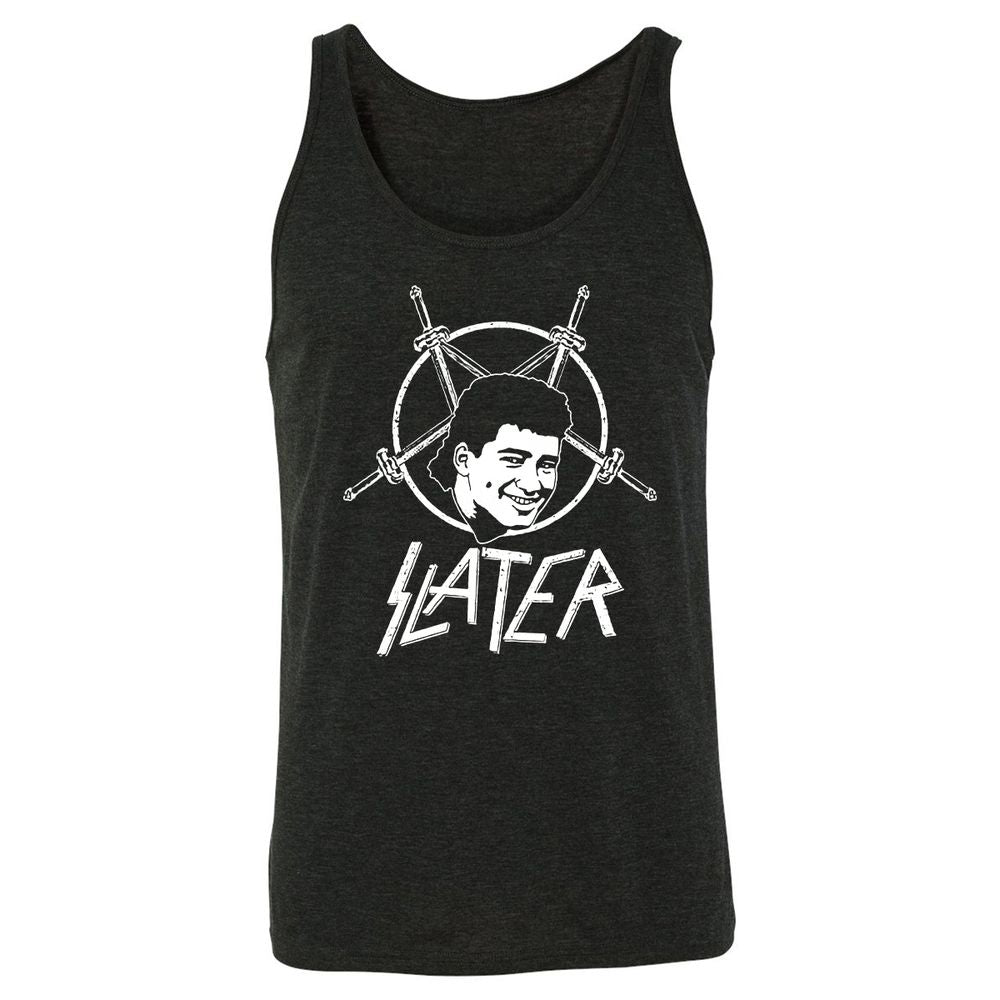 Unisex Jersey Tank - ZUDU4YYT - Charcoal Black Triblend - 5
