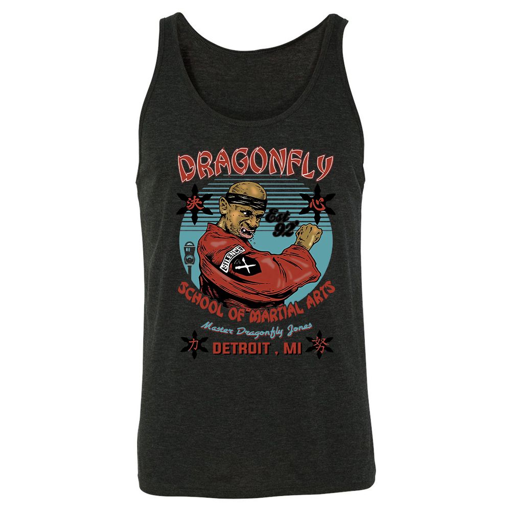 Unisex Jersey Tank - ATAZG2YQ - Charcoal Black Triblend - 5