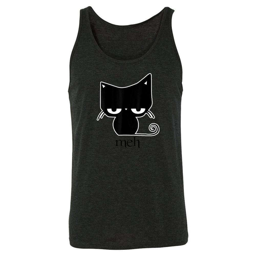 Unisex Jersey Tank - J34NXKLM - Charcoal Black Triblend - 5