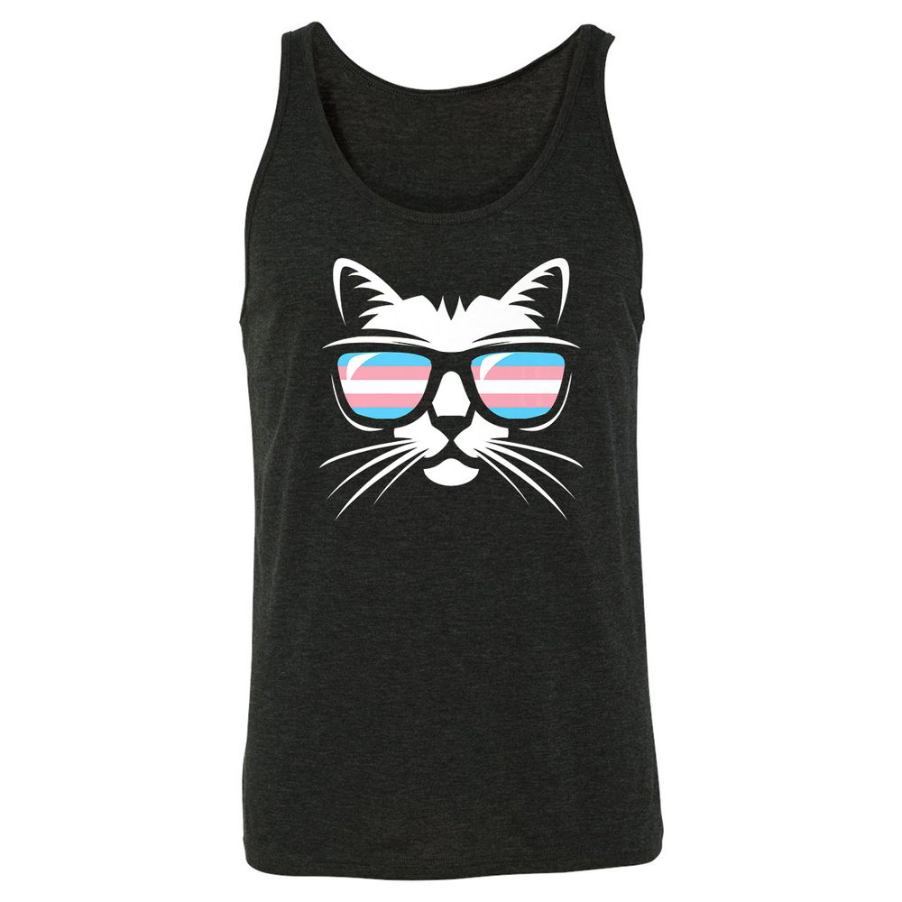 Unisex Jersey Tank - 3QQ2JVS2 - Charcoal Black Triblend - 5