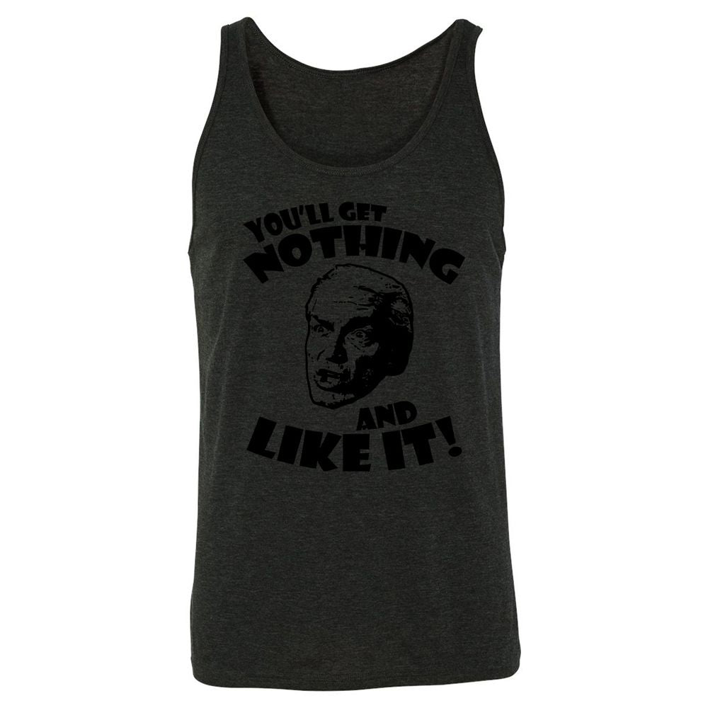 Unisex Jersey Tank - VFYAGRBB - Charcoal Black Triblend - 5