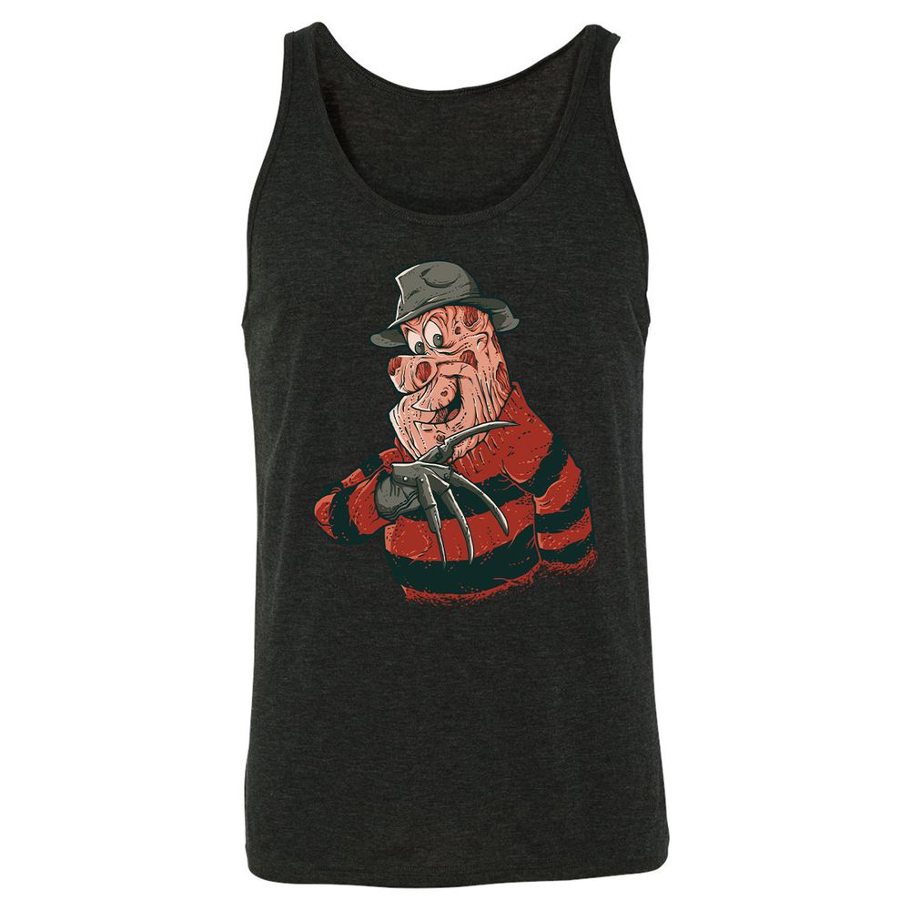Unisex Jersey Tank - ZM7FQBTB - Charcoal Black Triblend - 5