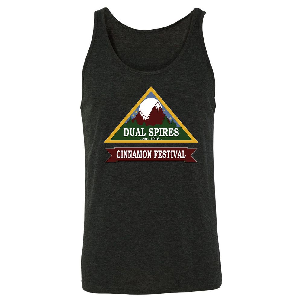 Unisex Jersey Tank - 2KPYYPUL - Charcoal Black Triblend - 5