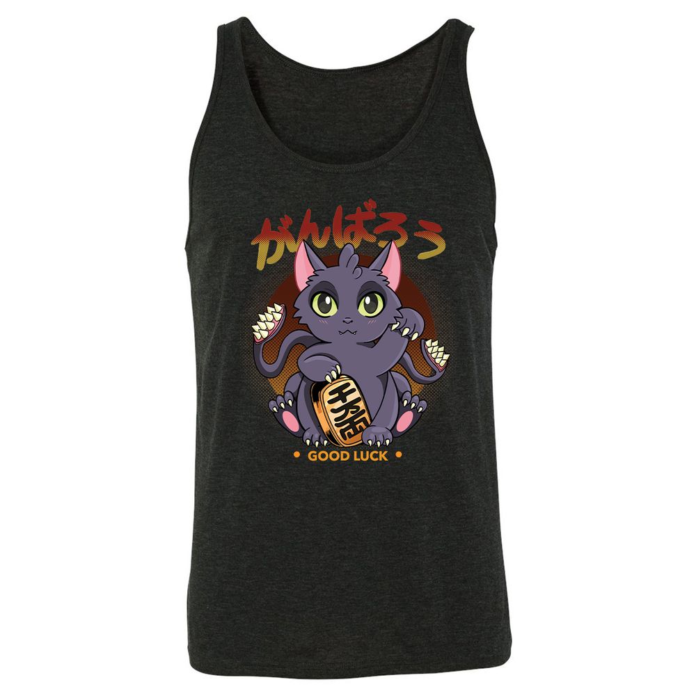 Unisex Jersey Tank - 6VRB4X2F - Charcoal Black Triblend - 5