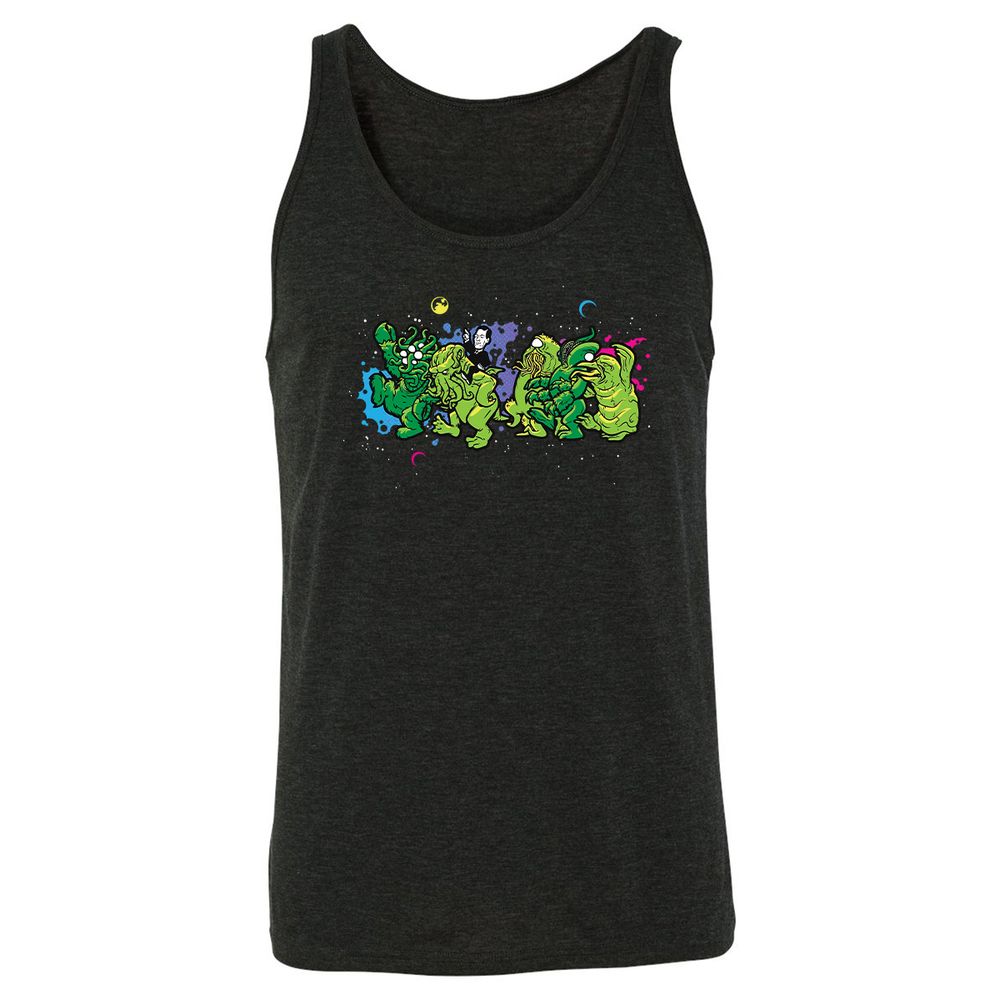 Unisex Jersey Tank - AX5MV28X - Charcoal Black Triblend - 5