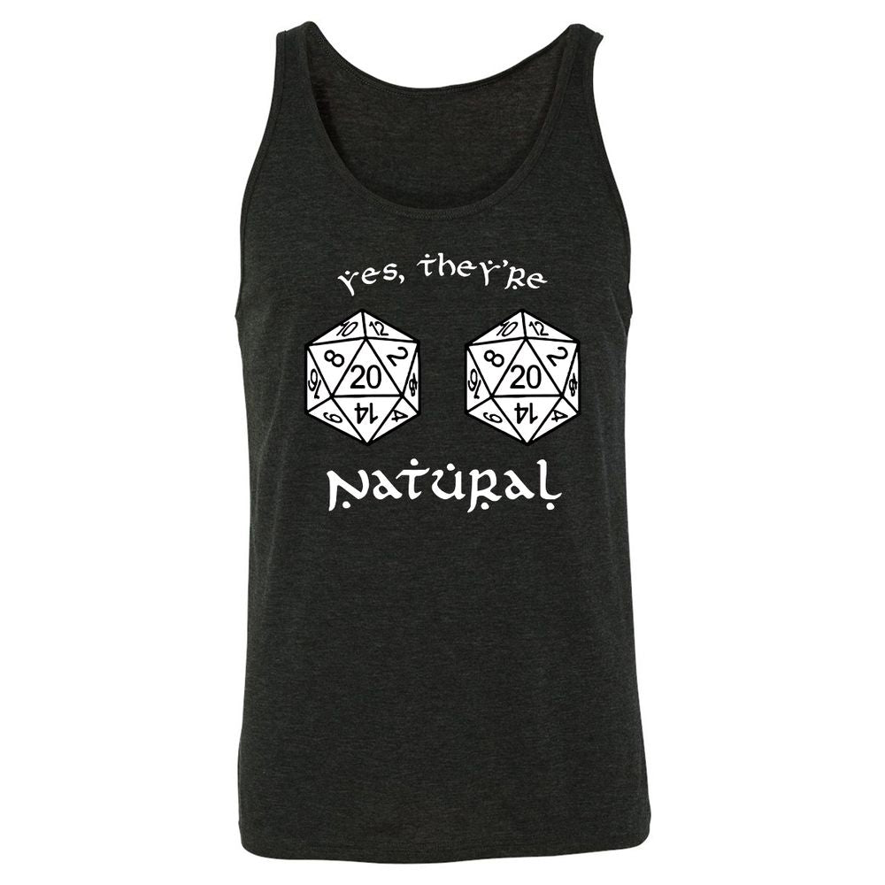 Unisex Jersey Tank - AH5K1B8A - Charcoal Black Triblend - 5