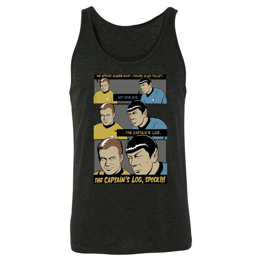 Unisex Jersey Tank - 1TUNRE61 - Charcoal Black Triblend - 5