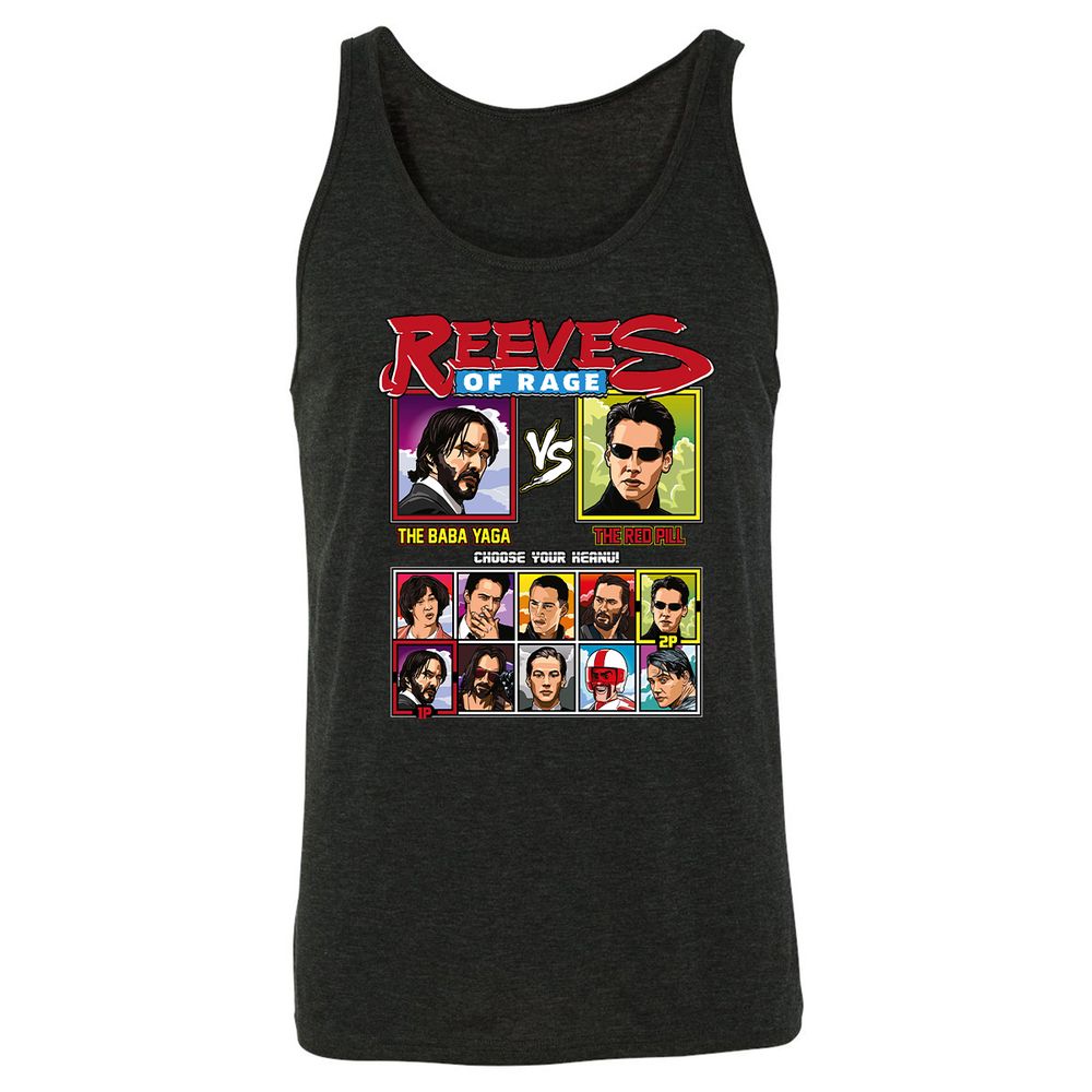 Unisex Jersey Tank - Z4BF7NR9 - Charcoal Black Triblend - 5