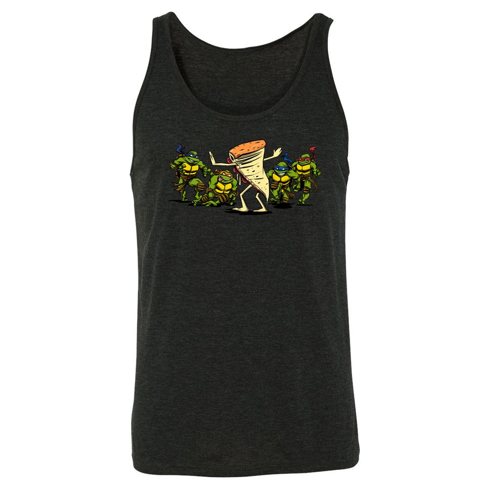 Unisex Jersey Tank - 6RLK77NP - Charcoal Black Triblend - 5