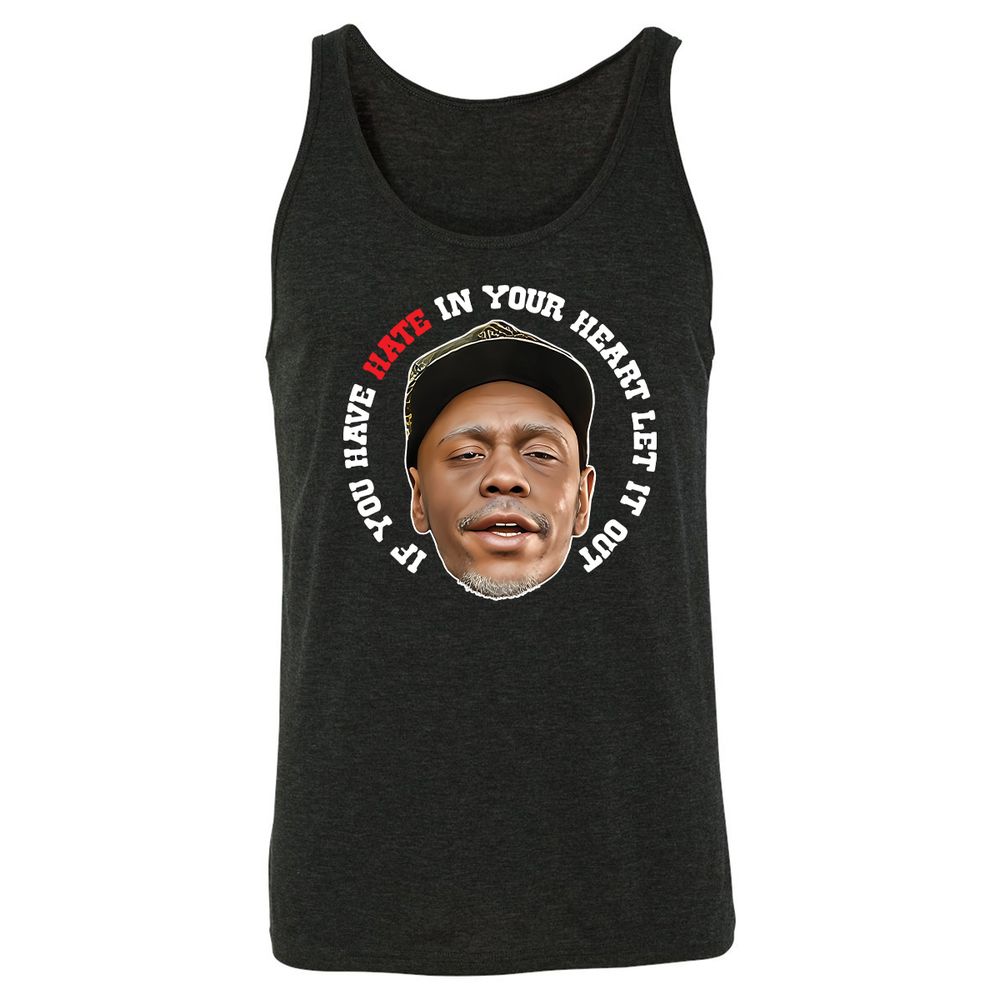 Unisex Jersey Tank - VSUA43A2 - Charcoal Black Triblend - 5
