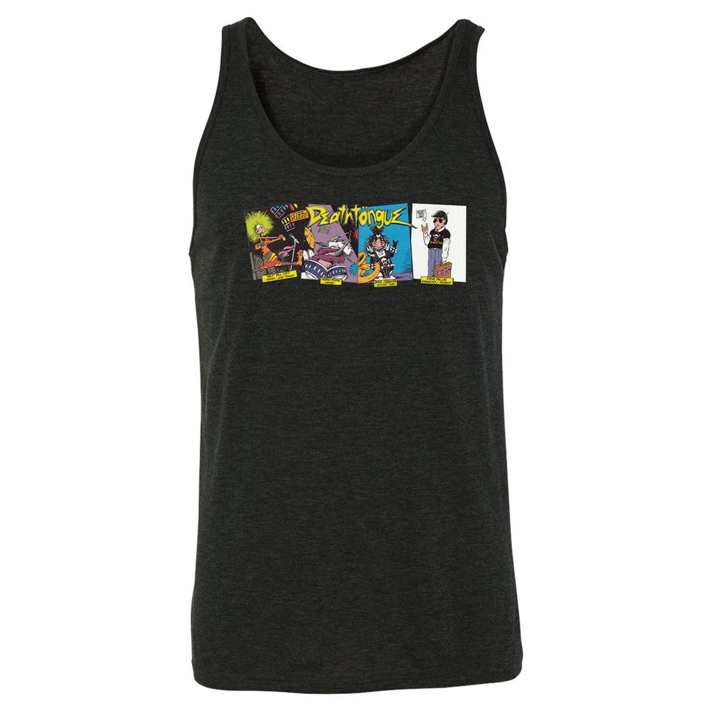 Unisex Jersey Tank - NUL6JSGX - Charcoal Black Triblend - 5