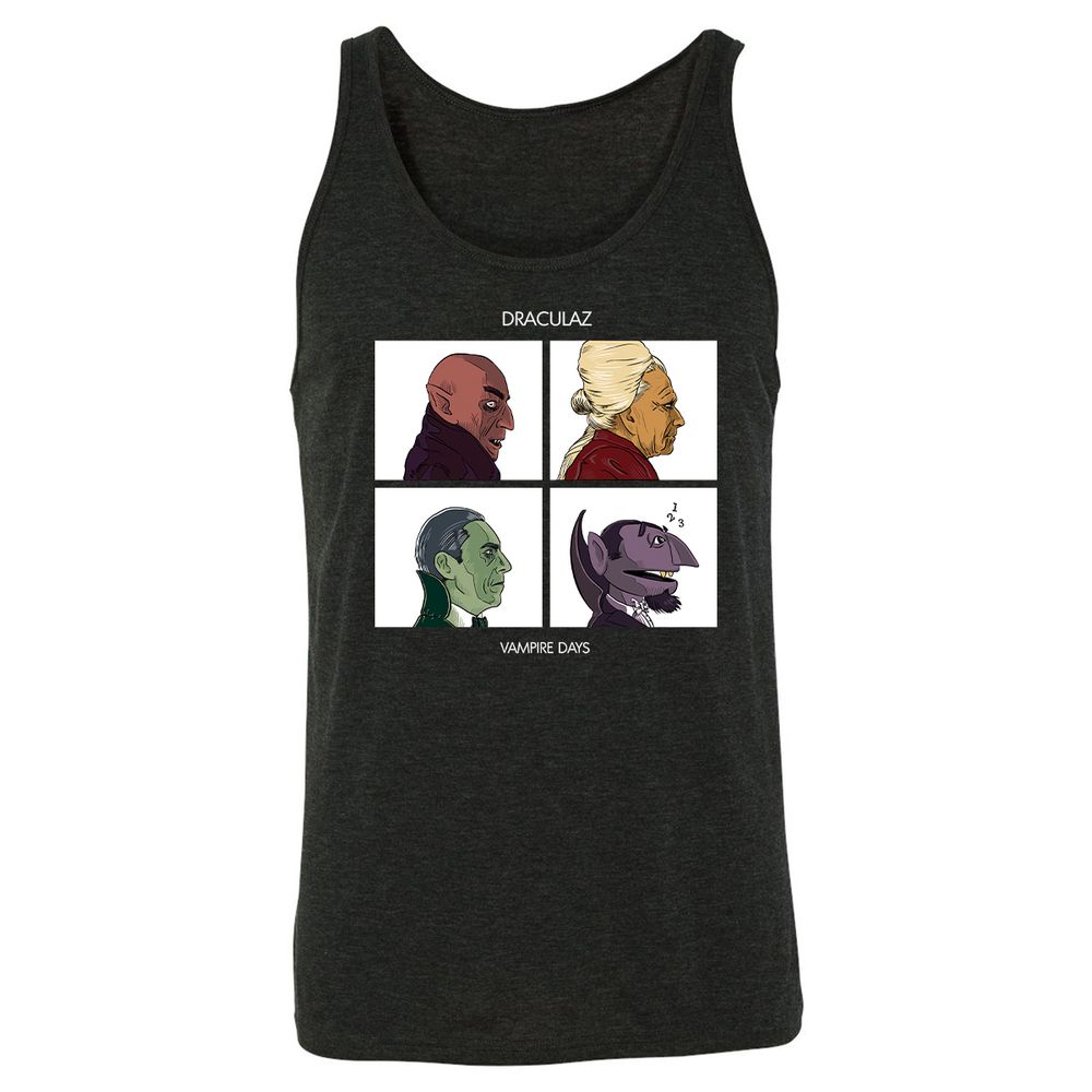 Unisex Jersey Tank - T55NSG8G - Charcoal Black Triblend - 5