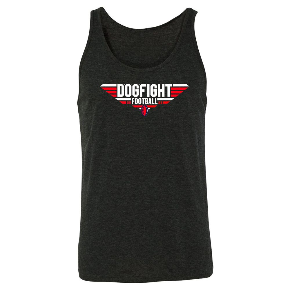 Unisex Jersey Tank - 9EV39MKH - Charcoal Black Triblend - 5