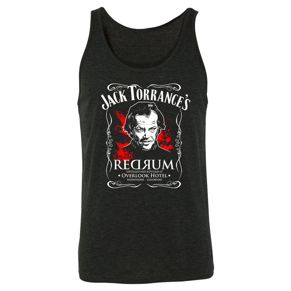 Unisex Jersey Tank - EJRDCTEJ - Charcoal Black Triblend - 5