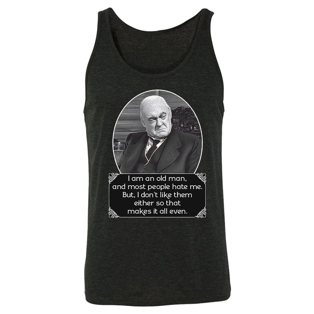 Unisex Jersey Tank - XCW6KEFJ - Charcoal Black Triblend - 5