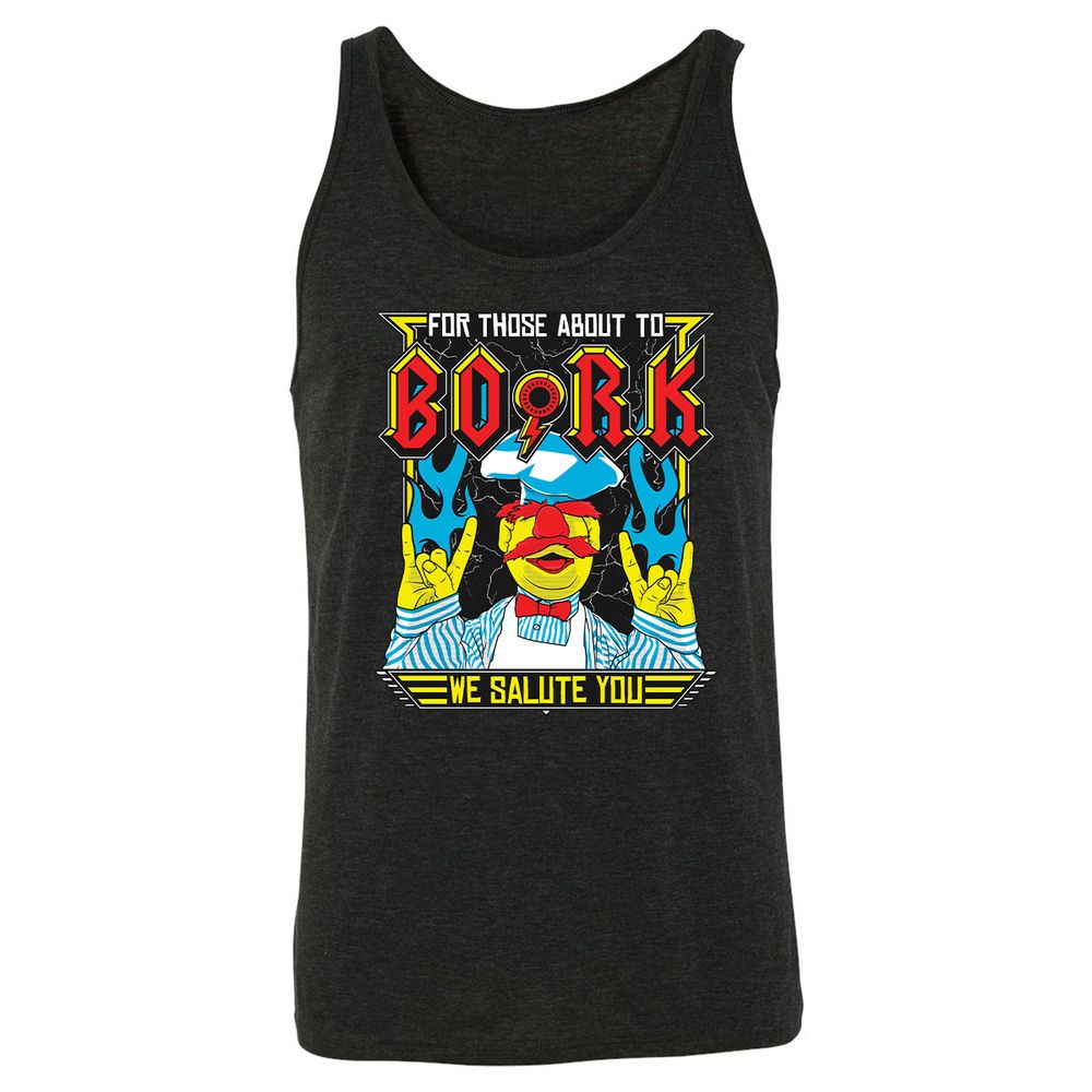 Unisex Jersey Tank - BPSB3TX6 - Charcoal Black Triblend - 5