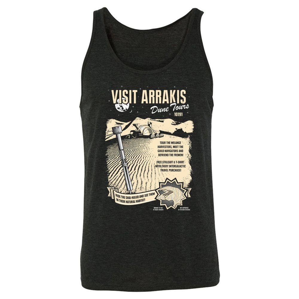 Unisex Jersey Tank - VWPNSK4X - Charcoal Black Triblend - 5