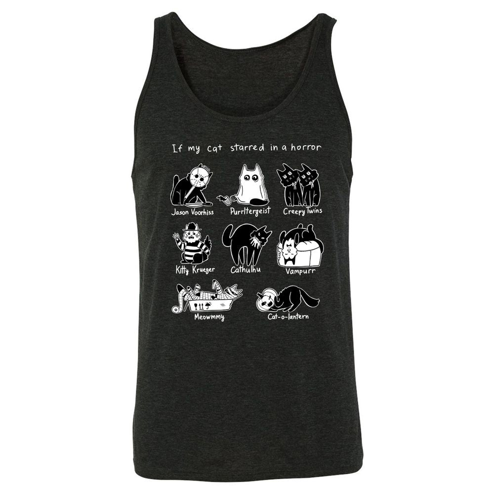 Unisex Jersey Tank - 3G3NUKSQ - Charcoal Black Triblend - 5