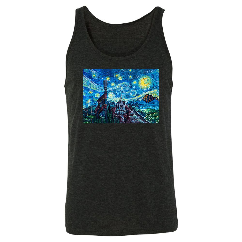 Unisex Jersey Tank - Q2B66REM - Charcoal Black Triblend - 5
