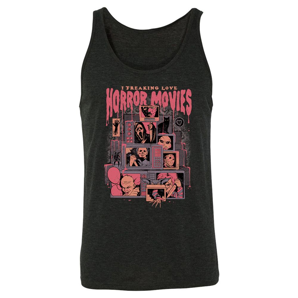 Unisex Jersey Tank - 3UBC1A5K - Charcoal Black Triblend - 5