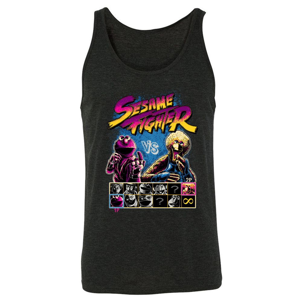Unisex Jersey Tank - M5RJCC1D - Charcoal Black Triblend - 5