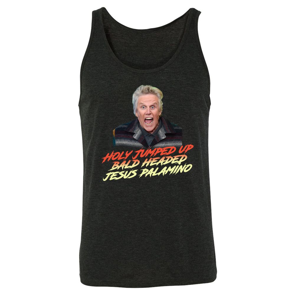 Unisex Jersey Tank - NZV8KSTE - Charcoal Black Triblend - 5