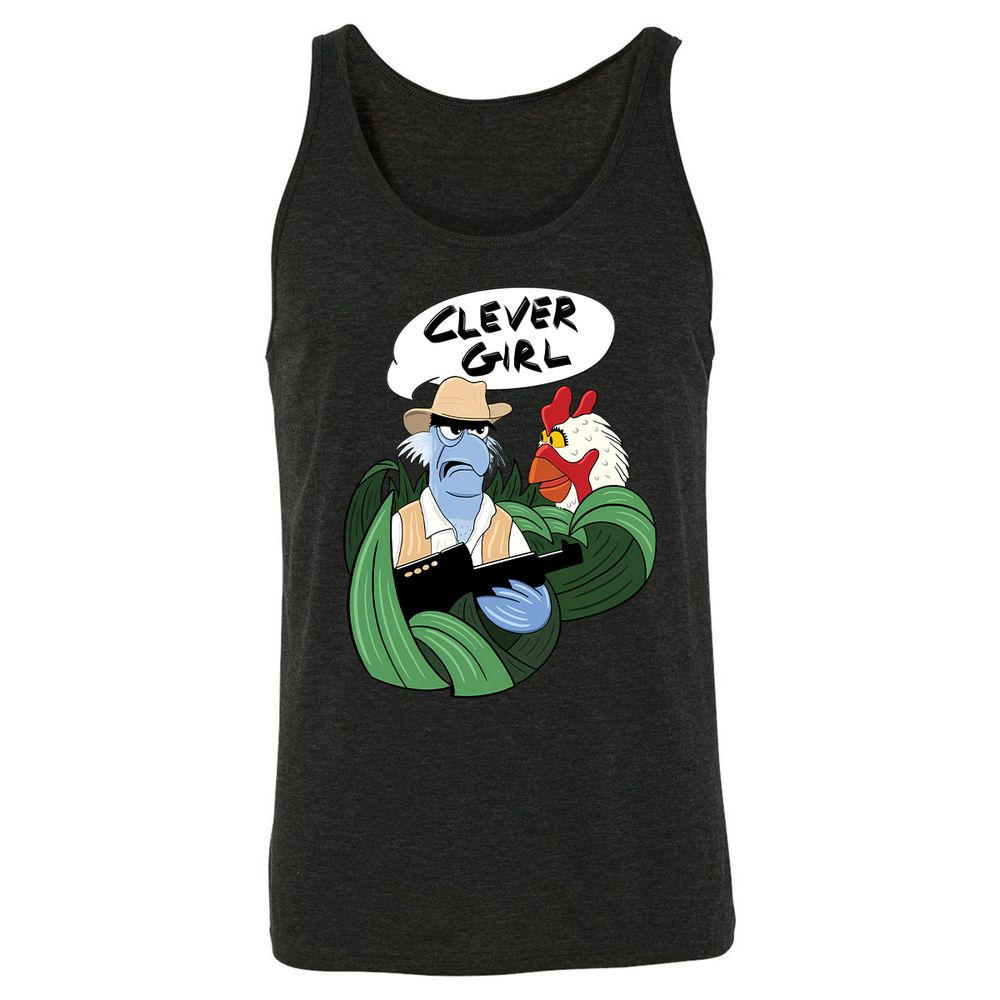 Unisex Jersey Tank - Z3KVQ6KV - Charcoal Black Triblend - 5