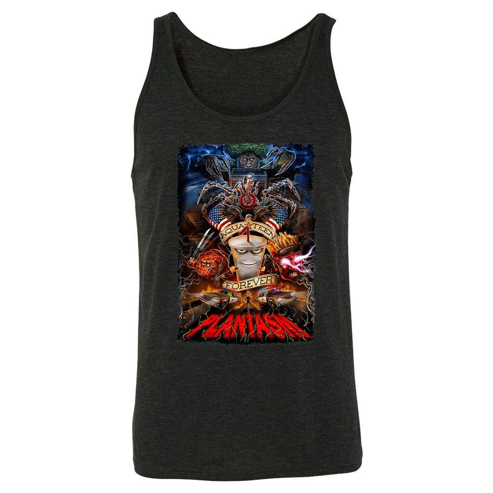Unisex Jersey Tank - TKJ3D98W - Charcoal Black Triblend - 5