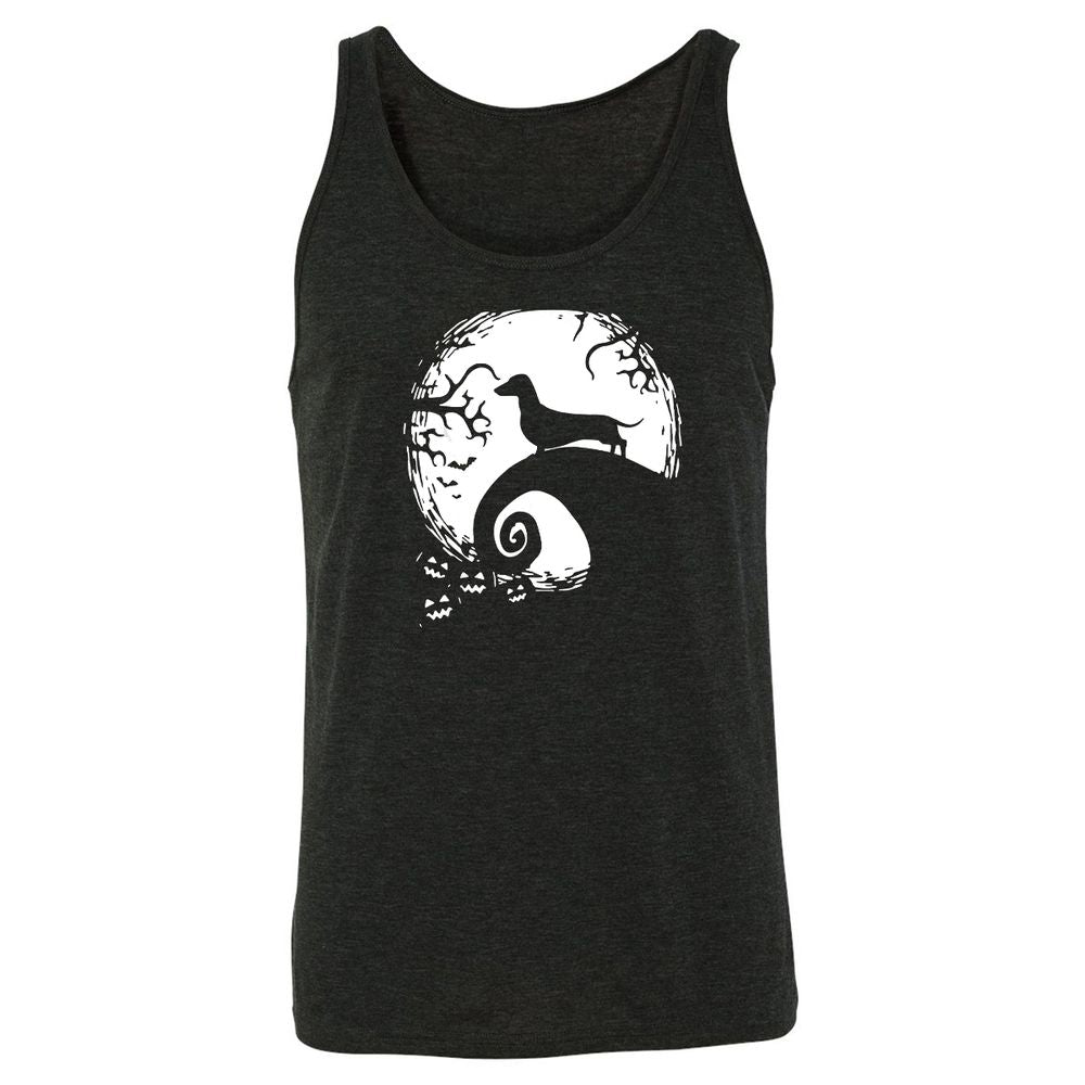 Unisex Jersey Tank - 5MLV16GW - Charcoal Black Triblend - 5